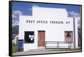 Freedom, Wyoming Post Office-Joseph Sohm-Framed Stretched Canvas