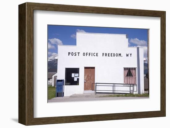 Freedom, Wyoming Post Office-Joseph Sohm-Framed Photographic Print