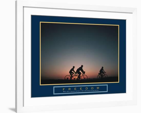 Freedom-null-Framed Art Print