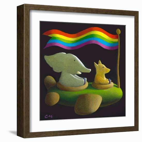 Freedom-Chris Miles-Framed Art Print