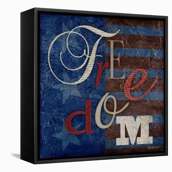 Freedom-Kingsley-Framed Stretched Canvas