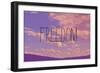 Freedom-Vintage Skies-Framed Giclee Print