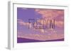 Freedom-Vintage Skies-Framed Giclee Print