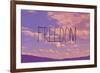 Freedom-Vintage Skies-Framed Giclee Print