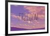 Freedom-Vintage Skies-Framed Giclee Print