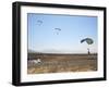 Freefall Parachute Jumpers Approaching the Trident Drop Zone in San Diego-null-Framed Premium Photographic Print