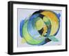Freeform abstract of feelings.-Richard Lawrence-Framed Photographic Print