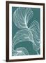 Freeform Leaves I-Incado-Framed Art Print