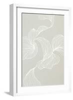 Freeform Leaves II-Incado-Framed Art Print