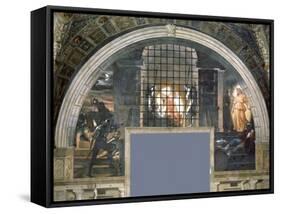 Freeing of St. Peter-Raphael-Framed Stretched Canvas