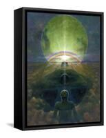 Freeing the Spirit-Simon Cook-Framed Stretched Canvas