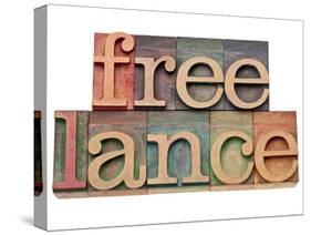 Freelance Word-PixelsAway-Stretched Canvas