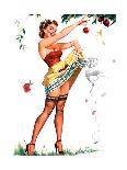 Retro Pin Up, Stockings & Wedding Veil-Freeman Elliott-Art Print