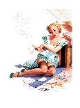 Don't Mind the Stems Pin-Up 1951-Freeman Elliott-Art Print