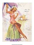 Don't Mind the Stems Pin-Up 1951-Freeman Elliott-Stretched Canvas