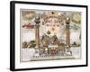 Freemason Emblematic Chart-null-Framed Giclee Print