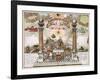 Freemason Emblematic Chart-null-Framed Giclee Print