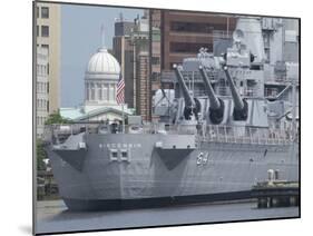 Freemason Harbor, Battleship Uss Wisconsin Museum, Norfolk, Virginia, Usa-Cindy Miller Hopkins-Mounted Photographic Print