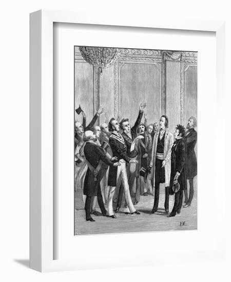 Freemasonry and Politics-null-Framed Art Print