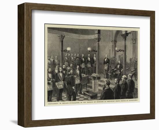 Freemasonry in Ireland-null-Framed Giclee Print