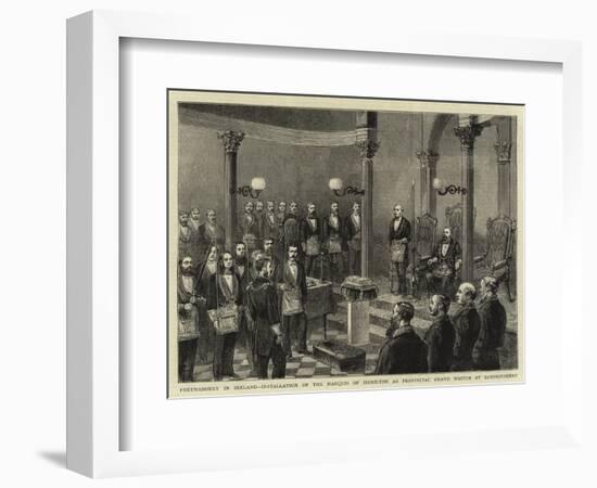 Freemasonry in Ireland-null-Framed Giclee Print