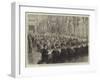 Freemasonry in the City of London, State Visit of the Lord Mayor to the Great City Lodge-Godefroy Durand-Framed Giclee Print