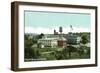 Freeport, Maine, Exterior View of a Factory-Lantern Press-Framed Art Print