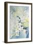 Freesia, Aurora and Ballerina in a White Jug-Karen Armitage-Framed Giclee Print