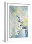 Freesia, Aurora and Ballerina in a White Jug-Karen Armitage-Framed Giclee Print