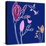 Freesia-Anna Platts-Stretched Canvas