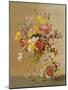 Freesias and Primroses-Albert Williams-Mounted Giclee Print