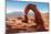 Freestanding Natural Arch Located in Arches National Park.-lucky-photographer-Mounted Photographic Print