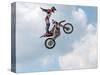 Freestyle Moto-Cross stunt motorcycling 2013-null-Stretched Canvas