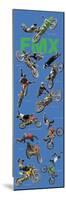 Freestyle Motocross (Riders in Air, FMX) Sports Poster Print-null-Mounted Poster