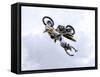 Freestyle Motocross-Franz Baumann-Framed Stretched Canvas