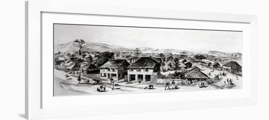 Freetown, Sierra Leone (Engraving)-English-Framed Giclee Print