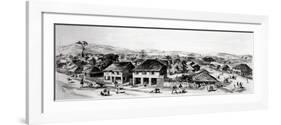 Freetown, Sierra Leone (Engraving)-English-Framed Giclee Print