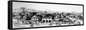 Freetown, Sierra Leone (Engraving)-English-Framed Stretched Canvas