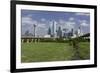 Freeway Bridge over the Dallas River Floodplain-Gavin-Framed Photographic Print