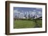 Freeway Bridge over the Dallas River Floodplain-Gavin-Framed Photographic Print