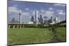 Freeway Bridge over the Dallas River Floodplain-Gavin-Mounted Photographic Print