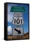 Freeway Entrance Sign to US Route 101 South, Pacific Coast Highway-Joseph Sohm-Framed Stretched Canvas