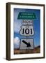 Freeway Entrance Sign to US Route 101 South, Pacific Coast Highway-Joseph Sohm-Framed Photographic Print