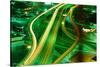 Freeway Interchange-Jay Dickman-Stretched Canvas