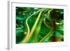 Freeway Interchange-Jay Dickman-Framed Photographic Print