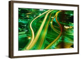 Freeway Interchange-Jay Dickman-Framed Photographic Print