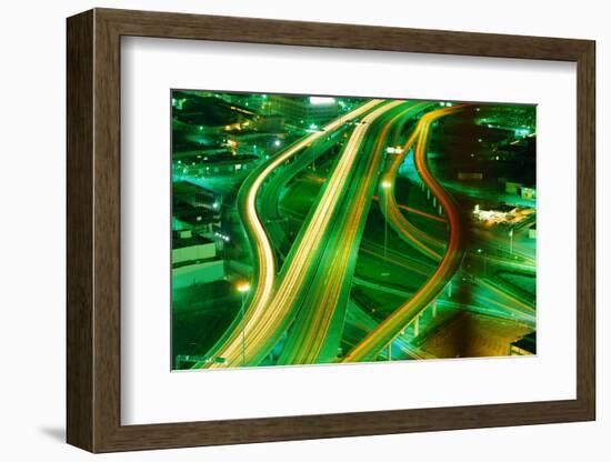 Freeway Interchange-Jay Dickman-Framed Photographic Print