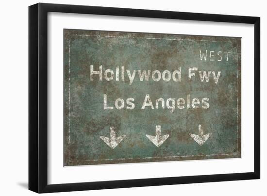 Freeway - Los Angeles-Rufus Coltrane-Framed Giclee Print