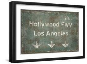 Freeway - Los Angeles-Rufus Coltrane-Framed Giclee Print