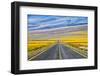 Freeway through Atacama Desert, San Pedro de Atacama, Antofagasta Region, Chile.-Keren Su-Framed Photographic Print